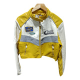 Campera Mujer Motomami Importada Ecocuero 