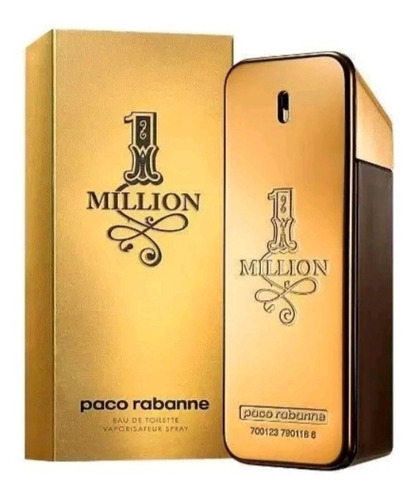  One Millon   100ml. Paco Rabanne Eau De Toilette 