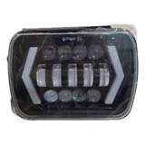 Opticas Led 7 Pulgadas 85w H4 Jeep Hilux 12/24v Por Par