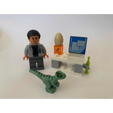 Minifigura Original- Lego- Jurassic World- Dr.wu