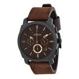 Reloj Fossil Cuero Caballero Fs4656 100% Original