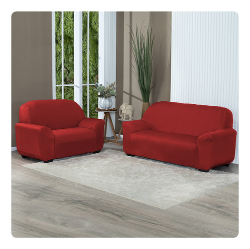 Protetor Capa De Sofa Lisa 2 E 3 Lugares Malha Gel Cores