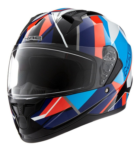 Casco Integral Mac M67 Bass Graficas Nuevas Moto Delta