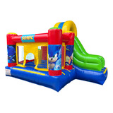 Juego Inflable Brincolin Cubo Slide Inflest Economico