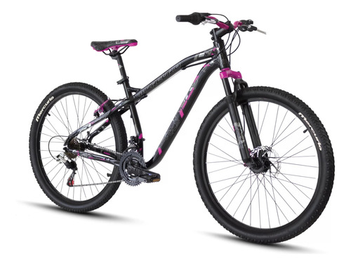 Bicicleta R.26 Mercurio Ranger Dim Aluminio Negro Morado