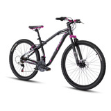 Bicicleta R.26 Mercurio Ranger Dim Aluminio Negro Morado