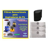 Kit 3 Sacos Aspirador Electrolux Acqua Power Aqp20 + Filtro