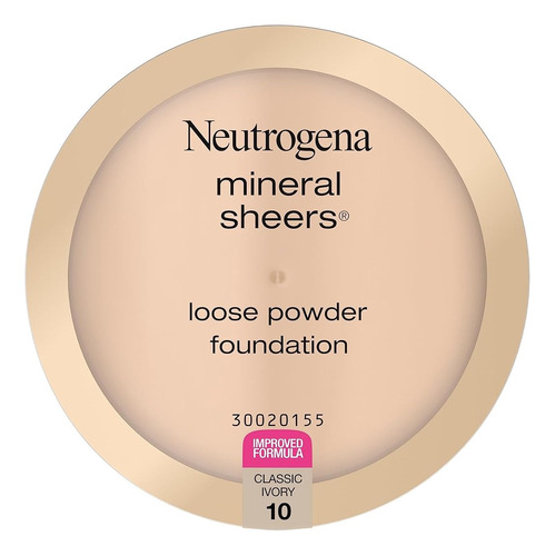 Neutrogena Polvo Mineral Sheers Loose 10 Marfil Clasico