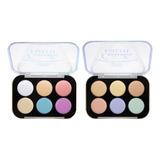 Paleta Correctores Contorno En Crema 6 Colores Ushas