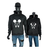 Sudaderas Pareja Amor Y Amistad Novios Dúo Minnie Mickey