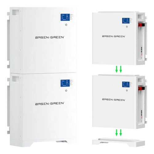 Batería De Litio Lifepo4, 300ah, 25.6v, 6000 Ciclos, Basen