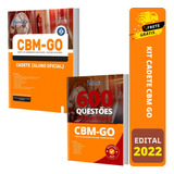 Kit Apostila Concurso Cbm Go - Cadete + Caderno De Questões