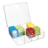 Caja Organizadora Para Té Mdesign, 8 Secciones Divididas, .