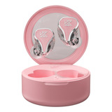 Auriculares Bluetooth Kz Sk10 Para Niñas, Color Rosa, Aptx G