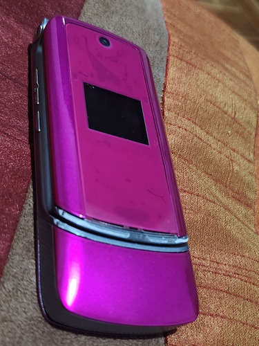 Celular De Tapa Tapita Motorola K1 Rosa Pink Vintage -claro 