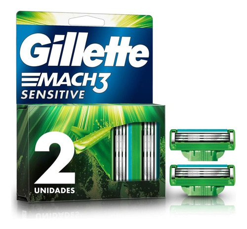 Refil Gilette - 2 Unidades 