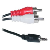 Cable Auxiliar De Audio Negro 2 M