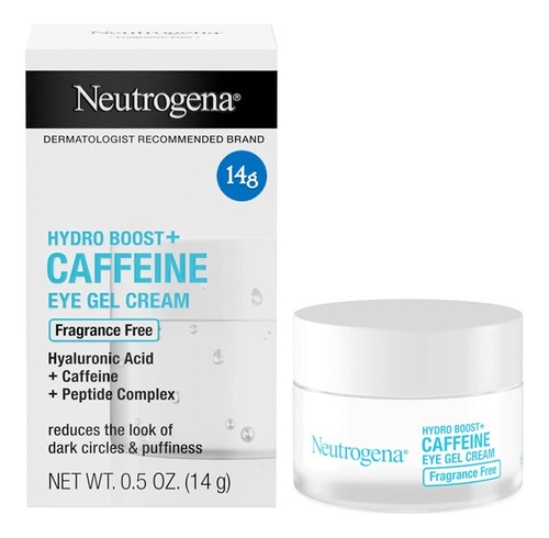 Neutrogena Hydro Boost Gel Crema De Ojos Con Cafeína 14g