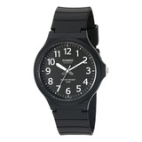 Reloj Hombre Casio Mw240-1bv Cuarzo Pulso Negro En