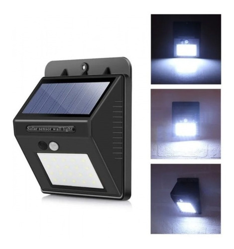 Aplique Led Solar Con Sensor Movimiento