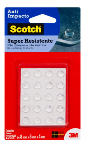 Protetor Anti Impacto Redondo 3m Scotch