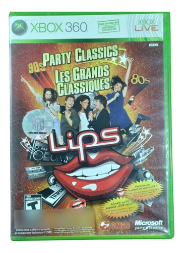 Lips - Party Classics Juego Original - Xbox 360