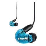 Shure Se-215 Audifono Profesional In-ear Azul Transparente 