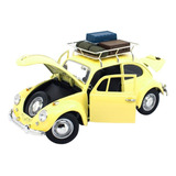 Volkswagen Beetle 1967 Vocho 1:18 Lucky Die Cast