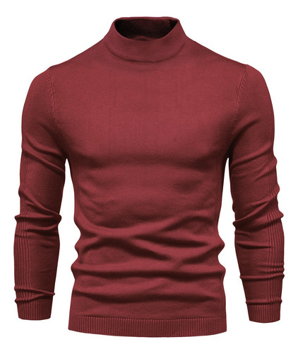 Men's Sweater Casual Moda Cómodo Caballero Cuello Redondo
