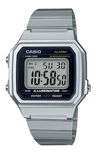 Reloj Casio Retro B-650wd-1a Ag. Of Local Barrio Belgrano