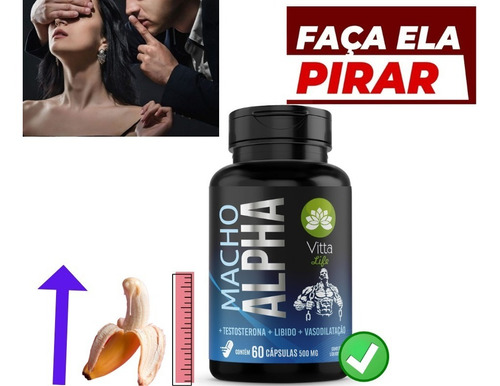 Estimulante Masculino Potente Até Longa Duração 60 Caps