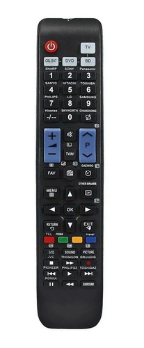 Controle Remoto Universal Tv Led Lcd Compatível LG Semp Sony