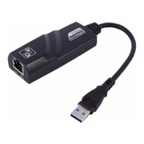 Adaptador Usb Tipo C 3.1 Para Rede Rj45 Gigabit +nf