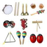Instrumentos Musicales De Percusión Montessori Hand Eye [u]