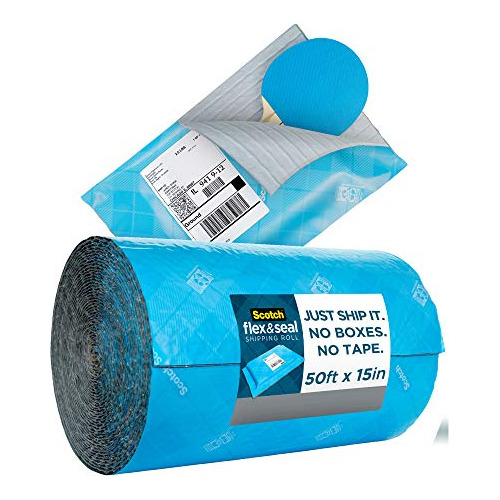 Rollo De Envío Flex And Seal 50 Ft X 15 In, Elimina Ti...