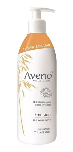 Aveno Emulsion 400ml Avena Natural Piel Sensible 