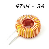 Inductor 47uh 3a Bobina Con Nucleo Toroidal De Ferrita