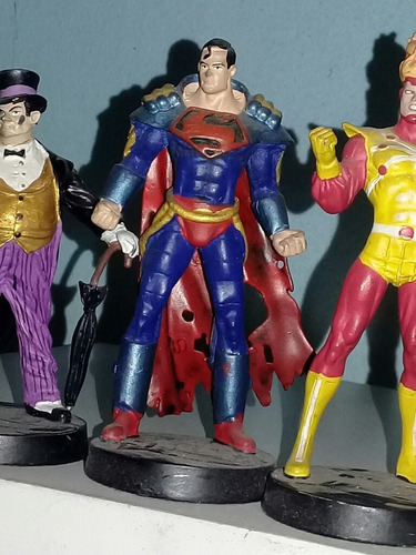Superman Figura De Plomo Aguilar Dc Comics 