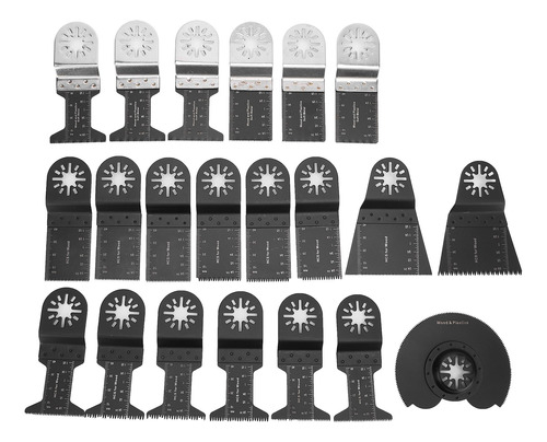 Juego De 21 Cuchillas De Sierra Oscilantes Para Madera/metal