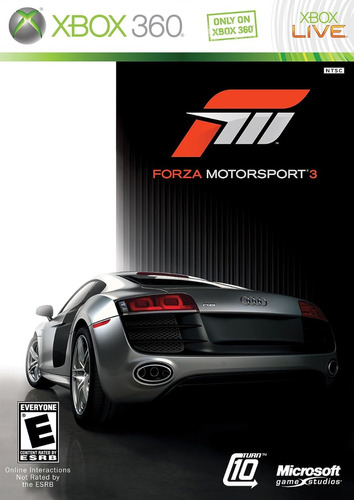 Forza Motorsport 3 Original Xbox 360 Midia Fisica Original 
