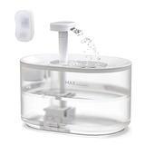 Cat Water Fountain, Ultra-quiet Water Fountain With Wir...