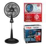 Ventilador T-fal Piso Pie Pedestal 6 Aspa Potente Silencioso