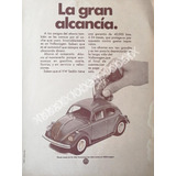 Cartel Retro Autos Volkswagen Vocho 1973 /644