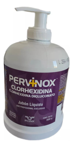 Jabón Líquido Clorhexidina Pervinox 200ml