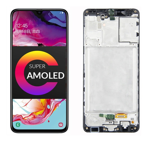 Display Tela Touch Lcd Para Galaxy A32 4g Oled Aro Nacional