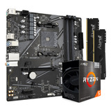 Kit Actualización Asus Gaming Amd Ryzen 5 5600x+b550m-k+16gb