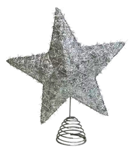 Adorno Árbol De Navidad Estrella Grande Para Punta Arbolito