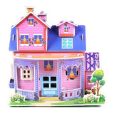 3d Puzzles Casa Rompecabezas Infantil 