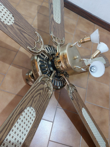 Ventilador De Techo 5 Aspas Con Luces