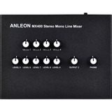 Anleon Mx400 Mixer De 4 Canales Mono + 5 Estéreo